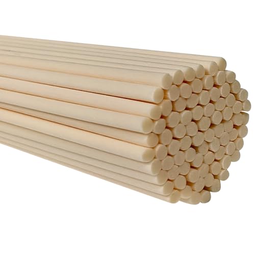 10inch Diffuser Replacement Sticks - 60Pcs Fiber Reed Fragrance Sticks Refill for Home and Bathroom - Rattan Essential Oil Sticks for Scented Diffuser - color: Primary Color, size: 3mm x 25cm (60pcs)