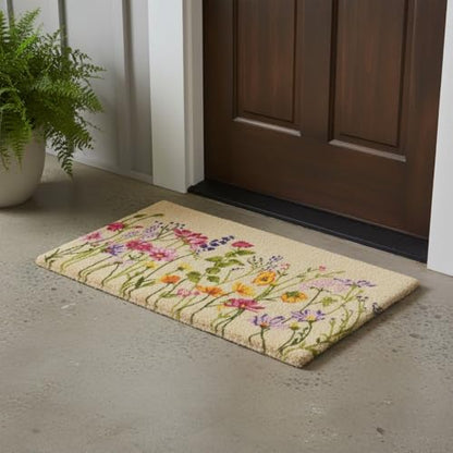 Calloway Mills Blooming Garden Doormat (18" x 30" x 1.50") - color: Blooming Garden, size: 1'6" x 2'6" (Rectangular)