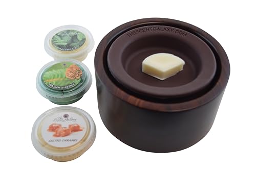 Premium Wax Melt Cups, 10 Pack, Multiple Scents Including Pineapple, Marshmallow Fireside, Balsam Cedar, Salted Caramel