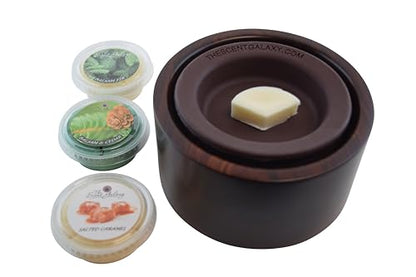 Premium Wax Melt Cups, 10 Pack, Multiple Scents Including Pineapple, Marshmallow Fireside, Balsam Cedar, Salted Caramel