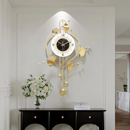 Wall Clock, Large Modern Wall Clock for Living Room Decor 20 X 31.5 Inches，Unique Office Clocks Battery Operated，Oversized Modern Wall Art for Bedroom,Farmhouse,Office Wall Decor - size: 20" x 31.5"