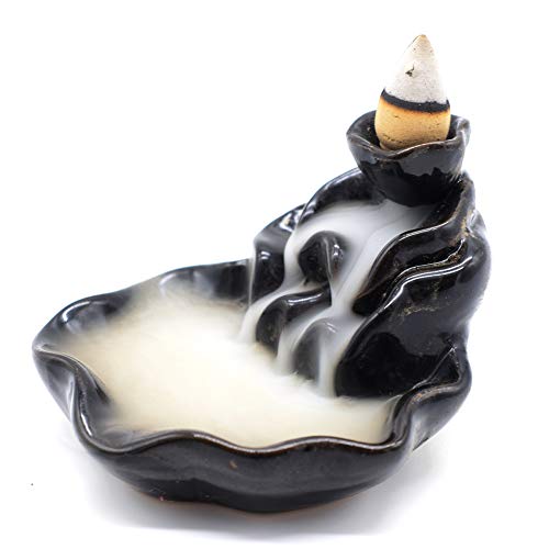 Incense Burner, Ceramic Backflow Incense Holder, Home Decor Aromatherapy Ornament