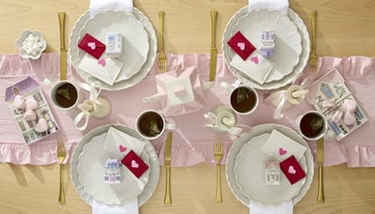 Lenox French Perle Scallop White Dinner Plate Set for 4 | Dishwasher safe, microwave safe | 11 inch diameter | elegant scalloped design, gift for women, decor - style: Dinner Plates, Set of 4 Perle