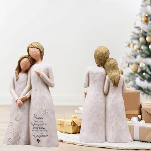 Nana Gifts, Birthday Gifts for Nana,Nanas Figurine | Gift for Nana from Granddaughter,Best Nana Ever Gift ,Grandma Gifts for Christmas Mothers Day,Hand-Painted Resin Statue - style: Nana gifts