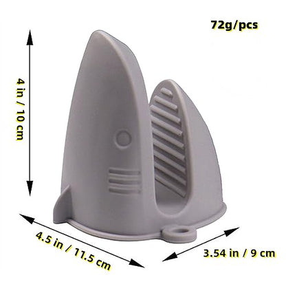 Oven Mitts，Mini Oven Gloves Silicone Heat Resistant Cooking Pinch Mitts Potholder for Air Fryer Kitchen Cooking & Baking (Grey) - color: Gray