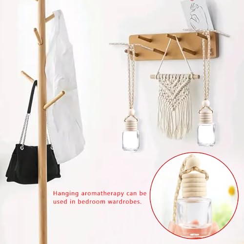 8ml 20pcs pack glass bottles for car reed diffuser perfumes (8ml, CYLINDRICAL) - color: CYLINDRICAL