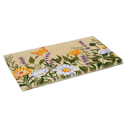 Calloway Mills Butterfly Garden Doormat (18" x 30" x 1.50") - color: Butterfly Garden, size: 1'6" x 2'6" (Rectangular)