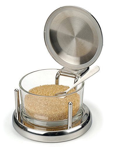 RSVP Stainless Steel Endurance Salt Server with Spoon