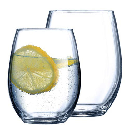 Luminarc Cachet 16 Piece Assorted Tumbler Set, Clear - size: Assorted oz (Set of 16), style: Standard Packaging