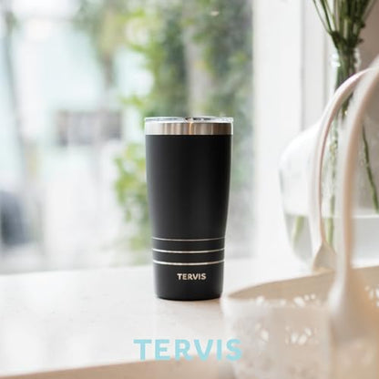 Tervis Traveler® 20oz Tumbler | Inkreel - Teal Wave - color: 20oz Traveler with Slider Lid, style: Inkreel - Teal Wave