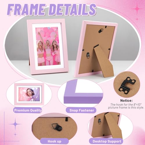 15 Pack Collage Picture Frames Wall Decor Gallery Wall Picture Frame Set for Mounting or Tabletop Display, Multi Sizes with Three 8x10, Six 5x7, Six 4x6