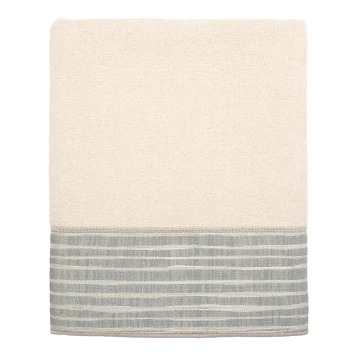 Avanti Linens - Hand Towel, Soft & Absorbent Cotton Towel (Weston Collection, Ivory) - color: Ivory, size: Hand Towel