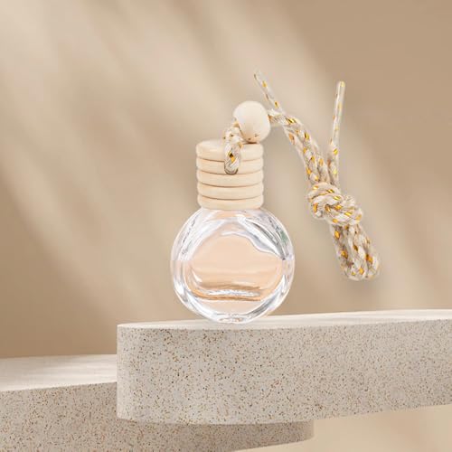8ml 20pcs pack glass bottles for car reed diffuser perfumes - color: Solid