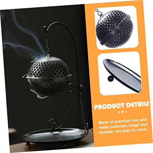 VALICLUD Backflow Incense Burner Holder Aromatherapy Ornament for Home Decor Meditation and Relaxation Creates Calming Waterfall Effect Easy to Use and Purify Air
