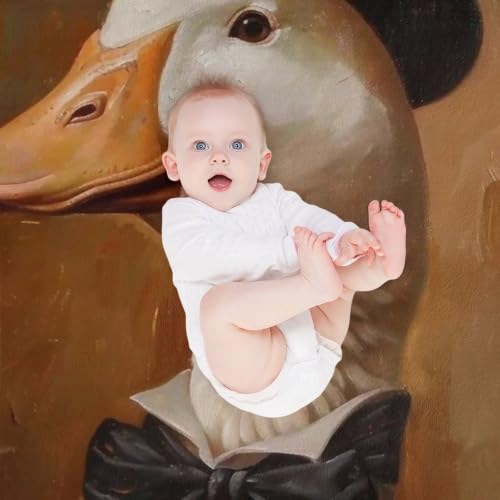 Gentleman Duck 02 Flannel Blankets Fleece Soft Throw Lightweight Plush Gifts for Couch, Bed, Cozy Sofa Plush, Chair, Lovers 30x40in（75x100cm） - color: Style-28, size: 30x40in（75x100cm）