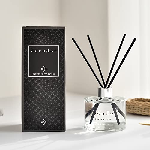 COCODOR Signature Reed Diffuser Set/Refreshing Air / 6.7oz /2 Pack/Home Fragrance Diffuser, Oil Scent Diffuser for Bathroom Shelf Decor - size: 6.7Ounce/2Pack