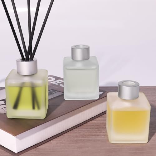 3-Pack Reed Diffuser Set, Linen/Citrus/Bamboo White Tea Scented Oil, Forest Aroma Essential Oils with Diffuser Sticks, Long Lasting Bathroom Air Freshener, Home Fragrance for Room Decor - size: 3 Packs/10 fl oz