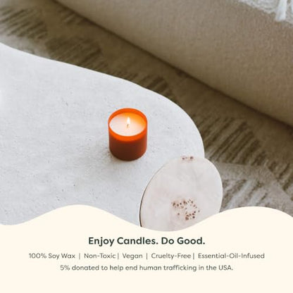 Dignity Series Apples & Maple Bourbon Scented Candle | 35 Hour Burn - Made in the USA Luxury Clean Soy Wax Candles - Long Lasting Red Glass Jar Candle for Home - 1 Wick - 5.3oz - color: Apples + Maple Bourbon