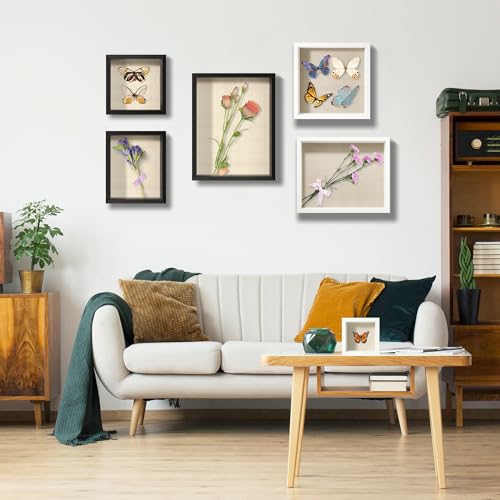 16x20 Large Shadow Box Picture Frame with Soft Linen Back, Black Wooden Youth Kids Jersey Frame Display Case with Tempered Glass Cover for Wall Display - color: Black, size: 16x20