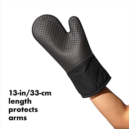 OXO Good Grips Silicone Oven Mitt - Black - color: Black