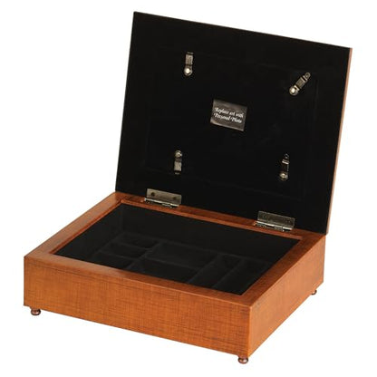 Cottage Garden JBRB19S The Lord's Prayer Woodgrain Finish Polymer Photo Frame Keepsake Jewelry Storage Box - style: Prayer