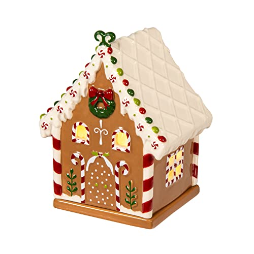 ScentSationals Candy House - Christmas Wax Warmer for Scented Wax Melts | Gingerbread House, Holiday Decor, Candle Wax Melt Warmer for Long Lasting Home Fragrance - style: Candy House