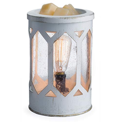 Candle Warmers Etc. Vintage Bulb Illumination Fragrance Warmer- Light-Up Warmer for Warming Scented Candle Wax Melts and Tarts to Freshen Room, Arbor - size: Arbor