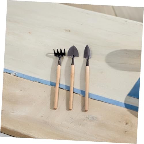 Mini Garden Tool Set 18pcs 6 Sets Small Gardening Hand Tools for Indoor Plant Care Transplanting Digging Weeding with Metal Mini Shovel Rake and Trowel for Succulent and Flower