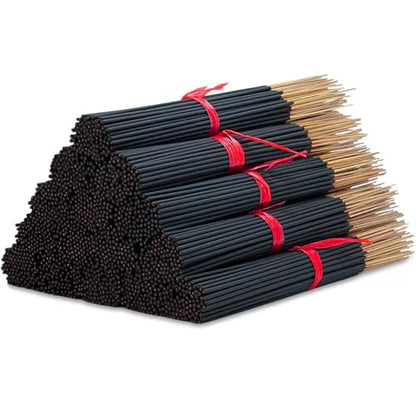 Lemon Eucalyptus Incense Sticks 11" - 1 Bundle 85 to 100 Sticks - Smooth and Clean Long Burn Time, 45 to 60 Minutes. (Pack of 2) - size: 185 Grams - 85 to 100 Sticks (Pack of 2)