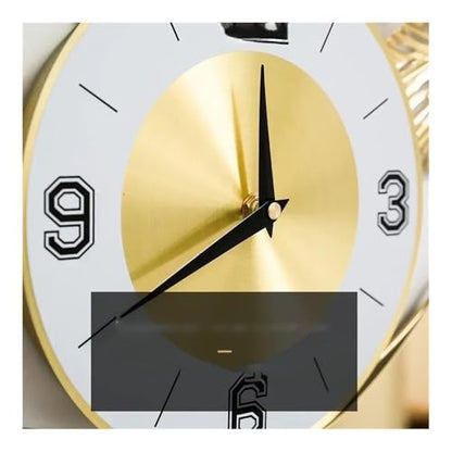 Wall Clock, Wall Decoration, Metal Crafts, Home Clock, Living Room, and Porch Decoration Art for Living Room, Bedroom, Office