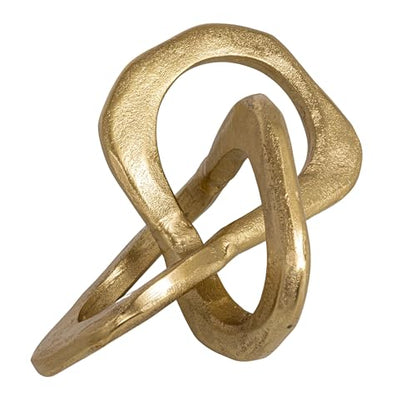 Bloomingville Gold Abstract Metal Figurine - color: Gold