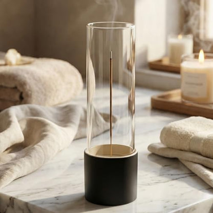 Ceremony Incense Holder (Ceramic Cup-Black)