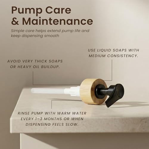 MaisoNovo Glass Dish Soap Dispenser for Kitchen Set of 2-16.9oz Dish and Hand Soap Dispenser Set for Kitchen - Black Glass Bottles x 2 with Black Bamboo Pumps & Tray - color: Black Bottles/Black Bamboo Pumps