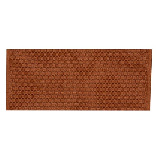 Park Designs Chadwick Table Runner, Terracotta Braided | 13" x 36" | Hand-Loomed Yarn | Honeycomb Weave | Farmhouse Table Decor - color: Terracotta