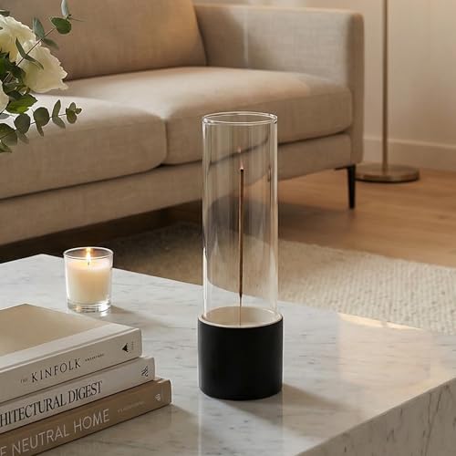 Ceremony Incense Holder (Ceramic Cup-Black)