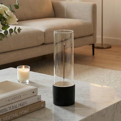 Ceremony Incense Holder (Ceramic Cup-Black)