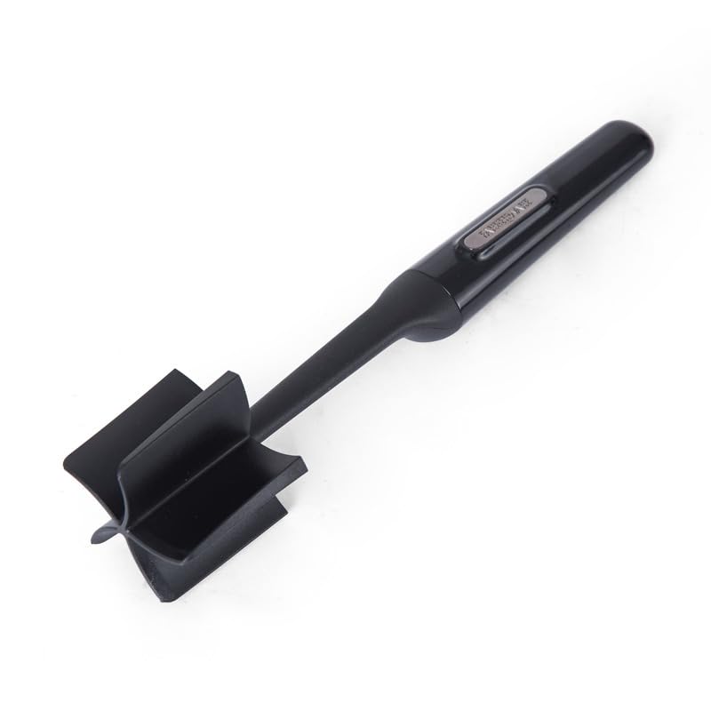 Farberware Meat Masher and Chopper Tool with 5 Beveled Blades - Ground Beef Chopper, Potato Masher, Batter Stirrer - Heat Resistant to 450 F, Dishwasher Safe - color: Black