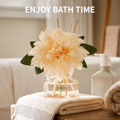 Reed Diffuser Set 7.10 oz Citrus Scented Room Air Freshener for 120 Days - color: Citrus Feast
