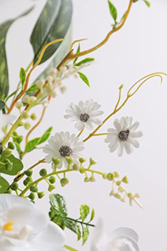 Serra Flora Artificial Greenery Spray Box Set(Pack of 50pcs) with 8 Kinds of DIY Wedding Bouquet Filler Table Centerpieces and Floral Arrangement (Spring Green) - color: Spring Green