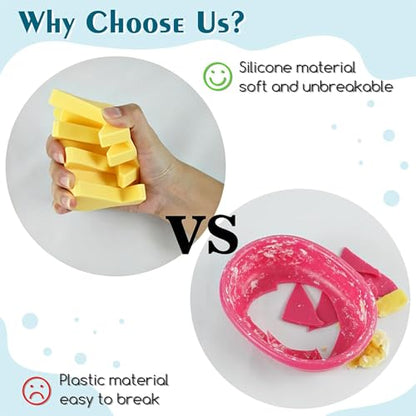 Silicone Soap Dish Self Draining with Suction Cups (Yellow,1 Pack) | Waterfall drainage design drains fast to keep soap dry silicone soap saver with reusable suction cups for bathroom & kitchen - color: Yellow, size: 1
