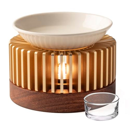Aromatherapy Aroma Burner Oil Diffuser,Tea Light Candle Holder,Essential Oil Burner,Tealight Wax Warmer Decoration for Bedroom, Living Room, Balcony,Patio