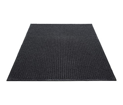 Guardian EG020304 EcoGuard Indoor/Outdoor Wiper Mat, Rubber, 24 x 36, Charcoal