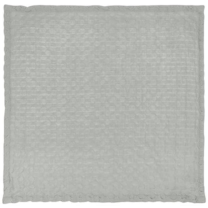 Karma Waffle Weave Dishcloth Set/Holder Oh Happy Day - color: Grey Happy Day
