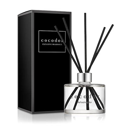 COCODOR Signature Reed Diffuser Set/Refreshing Air / 6.7oz /1 Pack/Home Fragrance Diffuser, Oil Scent Diffuser for Bathroom Shelf Decor - size: 6.7Ounce/1Pack