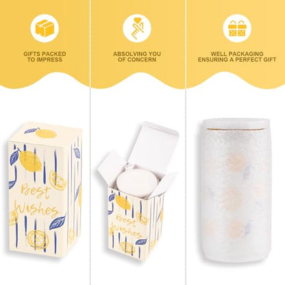 Lemon Glass Cups with Lid and Straw, Cute Lemon Gift for Women | Iced Coffee Tumbler Mug for Birthday Bridal Shower Wedding Summer Party Gift for Women Mom Friends Teen Girls Stuff 16oz - style: Lemon