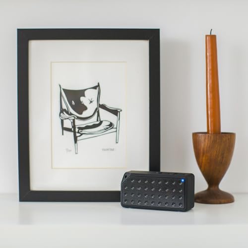 Black Wooden 11x14 Picture Frame set of 2, Display 11x14 Picture without Mat or 8x10 Picture with Mat - color: Black, size: 11x14 inches