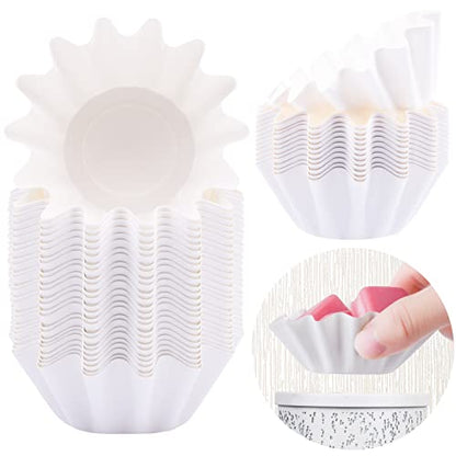 Wax Melt Warmer Liners Reusable & Leakproof Candle Warmer Liners Wax Tray for Scented Wax,Electric Wax Warmers, Plug in Warmers, Candle Warmer,Wax Melter and Wax Burner (White, 25PCS) - color: White, size: 25PCS
