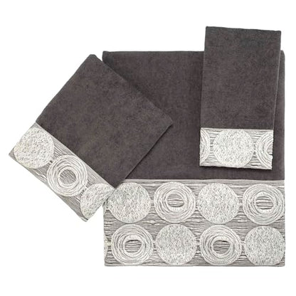 Avanti Linens Galaxy Bath Towel, Granite 50.00" x 27.00" - color: Granite, size: Bath Towel