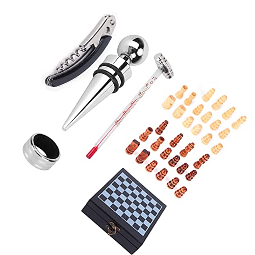TANIQIACA Stainless Steel Wine Opener Set with Thermometer for Bar and Home Kitchen Use