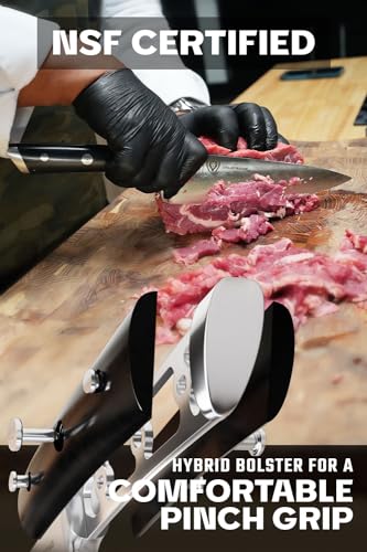 Dalstrong 12-Piece Elite Knife Block Set — German High-Carbon Steel, Full-Tang, Hand-Polished — Chef + Santoku + Nakiri + Boning + Fillet + 6 Steak — Gladiator Series Manchurian Ash Block, NSF - color: Black, size: 12-Pc